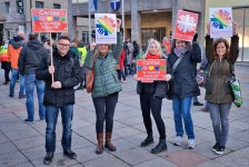 Mahnwache am 1. März 2024